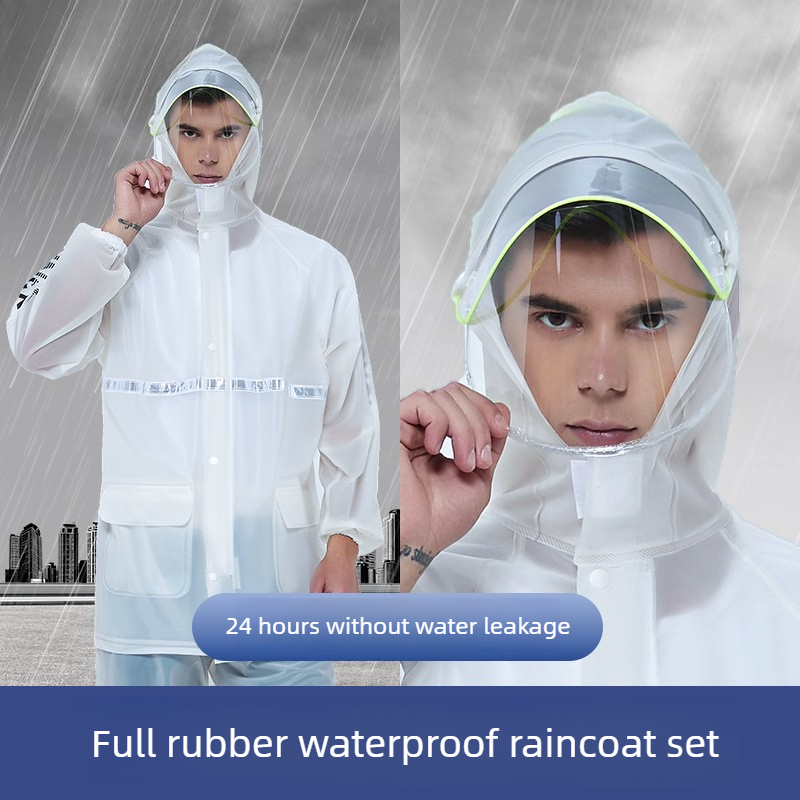 Reflective Two Piece Motorcycl - огляд і ціна Cycling Commuter Rain Jacket